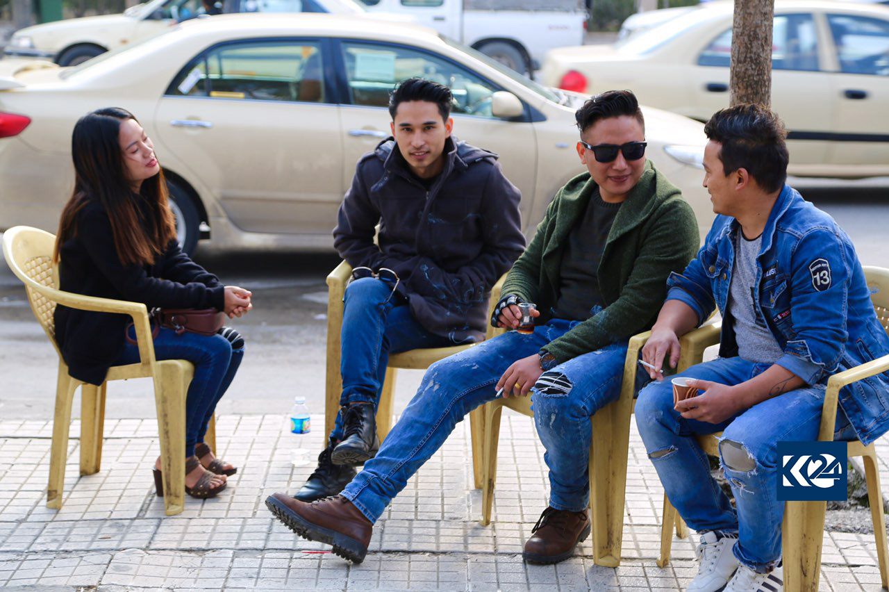 پارکی در سلیمانیه به آشپزخانه غذاهای سنتی آسیایی‌ تبدیل شده است